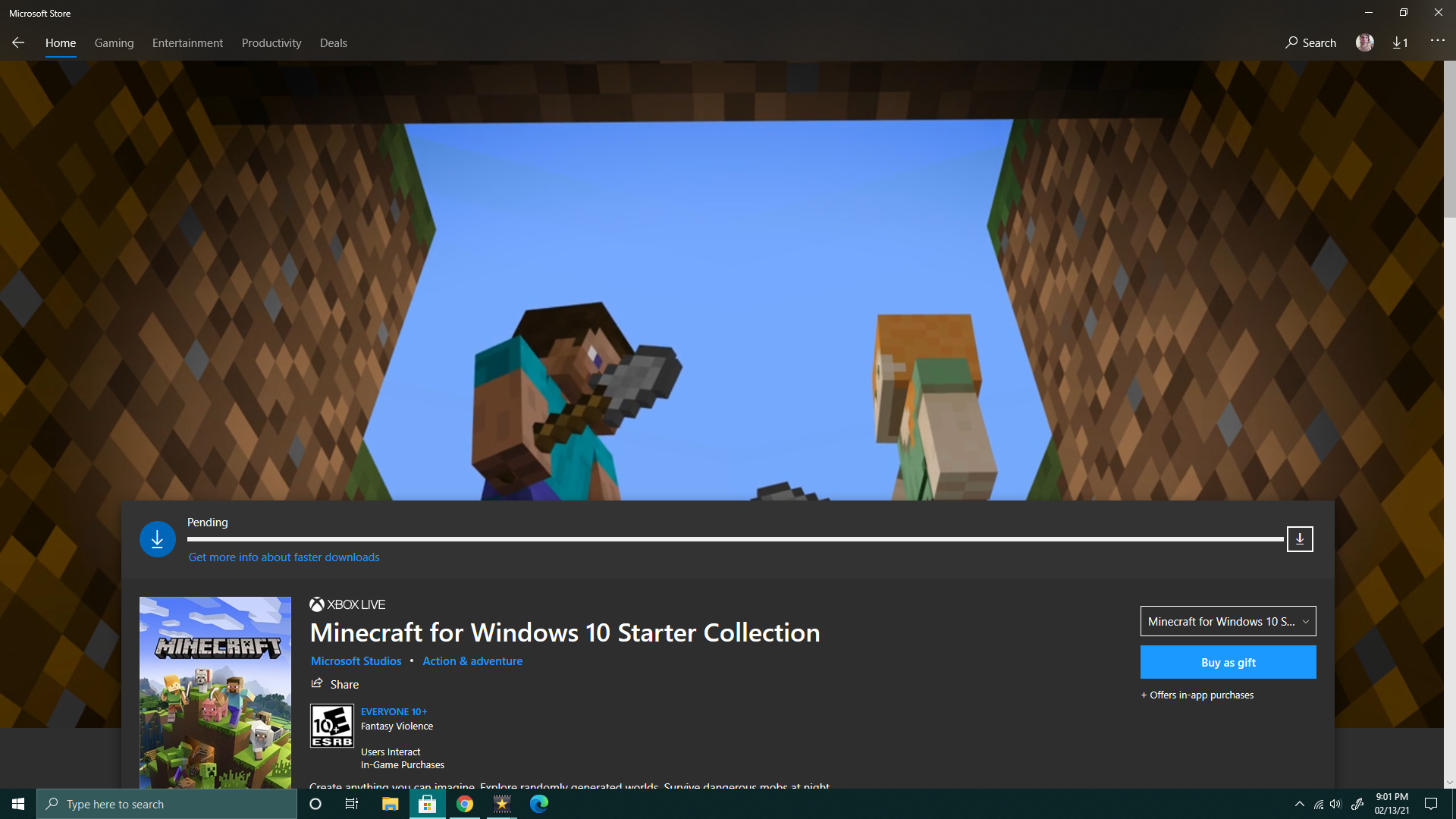 Buy Minecraft: Java & Bedrock Edition for PC - Microsoft Store en-AE