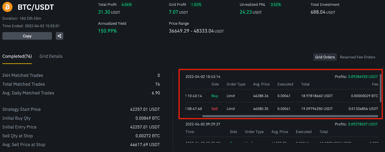 Binance Trading Bot