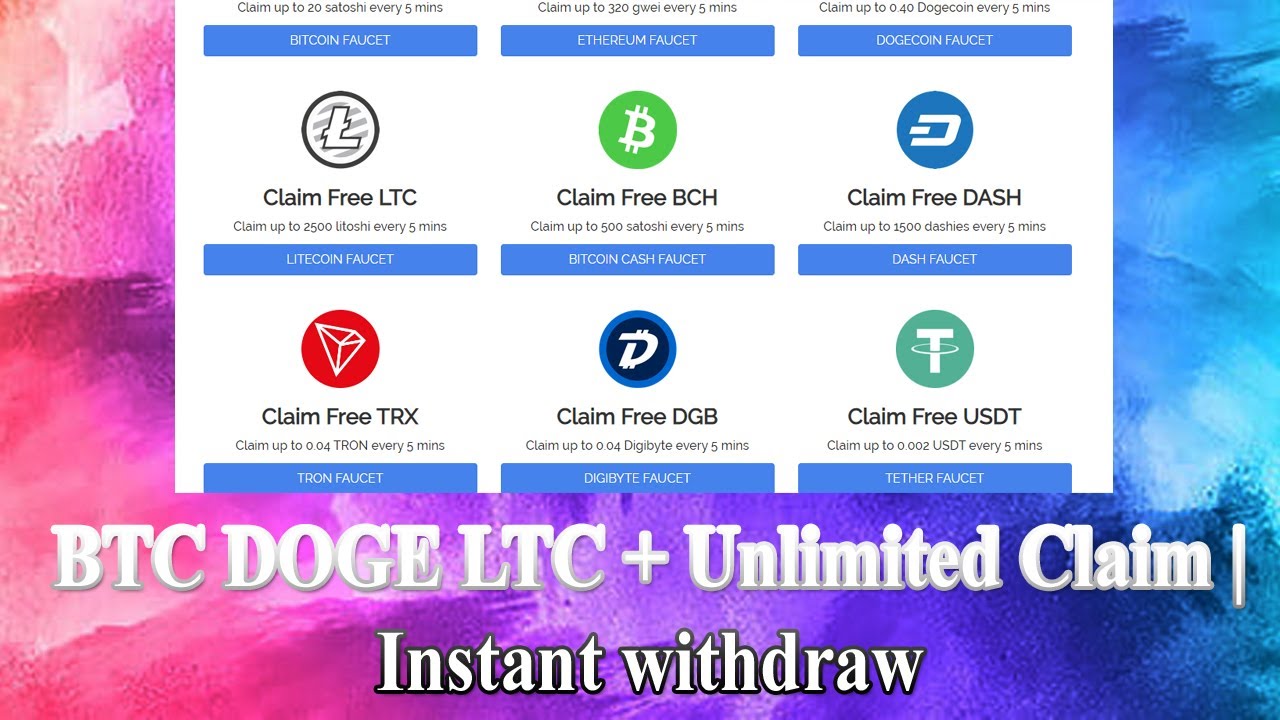 BITCOIN FAUCET WITHOUT TIME LIMIT – Tacolode