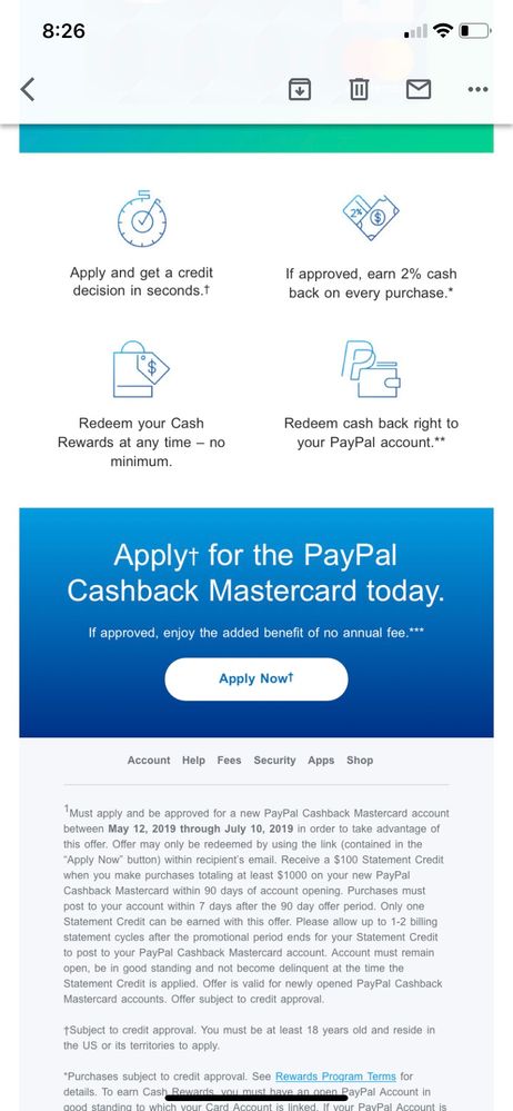 PayPal Cashback Mastercard® Review | Bankrate