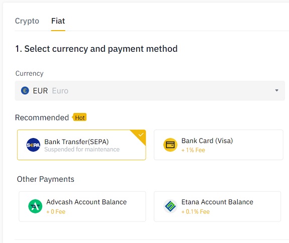 Payment Woes Lead Binance to Limit EUR Transactions