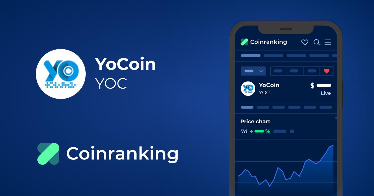 YoCoin Price Today - YOCO Coin Price Chart & Crypto Market Cap