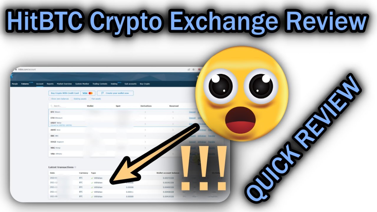 HitBTC Exchange Review, Live Prices, Trade Volume, Fees | BitRates