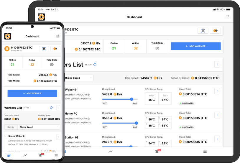 Cudo Farm - Crypto Mining Farm Management and Hardware Optimisation Software | Cudo Miner