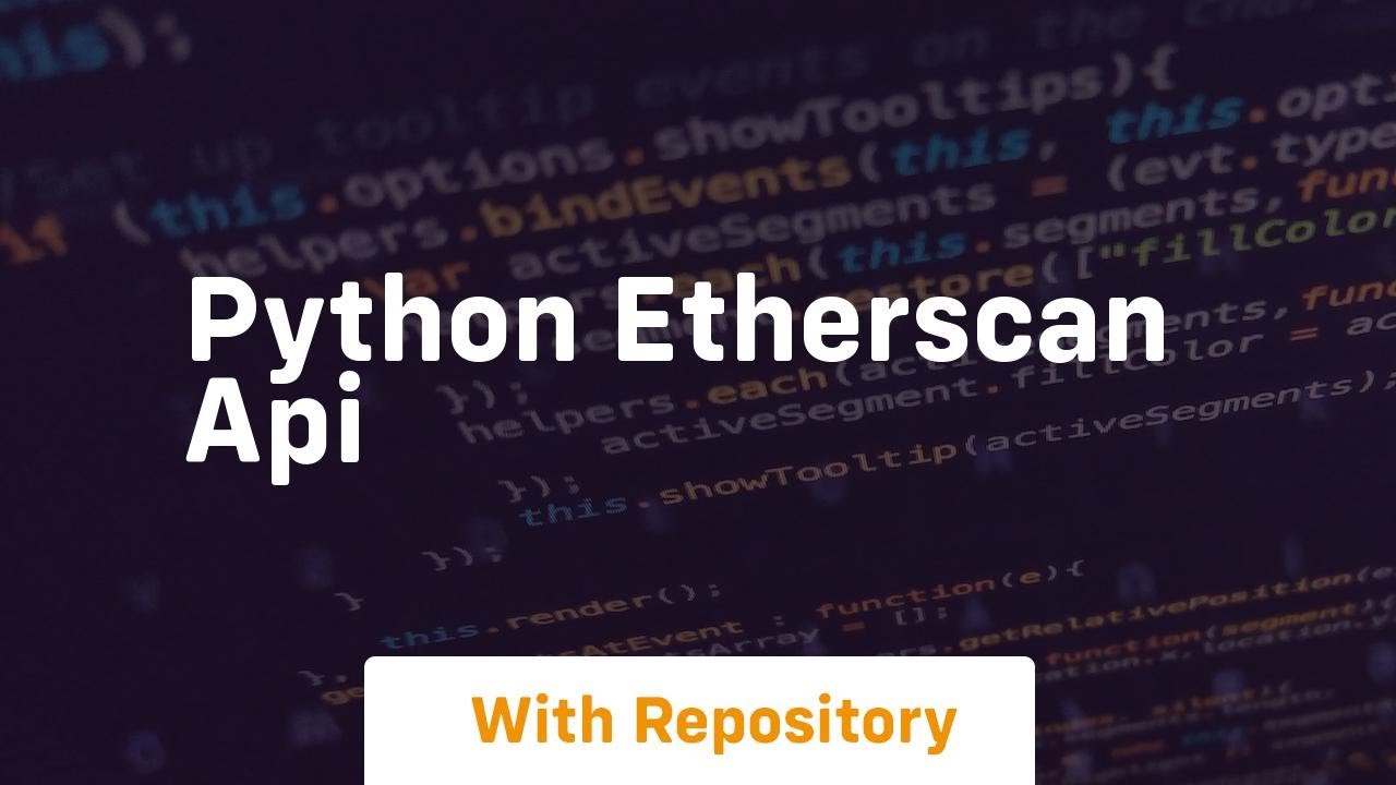 Etherscan APIs- Ethereum (ETH) API Provider