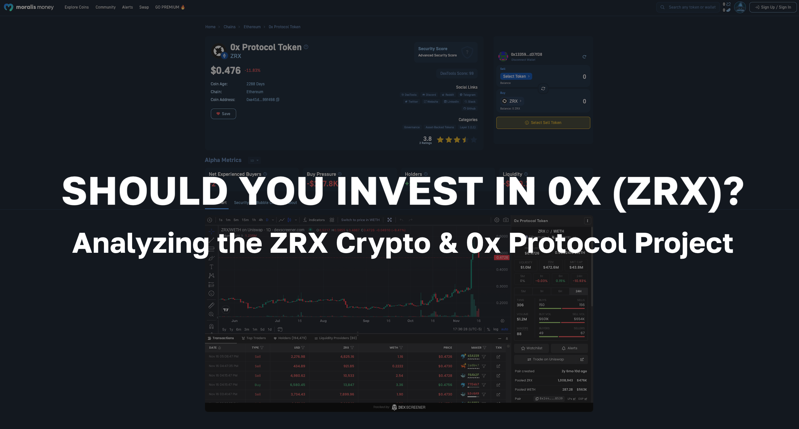 ZRX to ETH Exchange | Convert 0x Protocol to Ethereum on ReHold