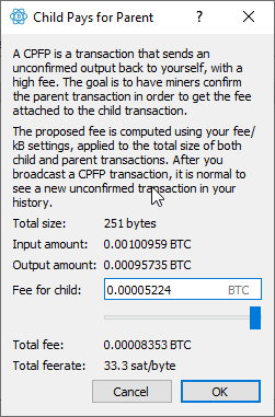 Solving unconfirmed Bitcoin transactions in Electrum - Data-Dive