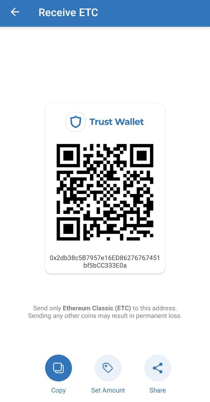 Sent ETH to my ETC wallet in order to convert it to ETC - English - Trust Wallet