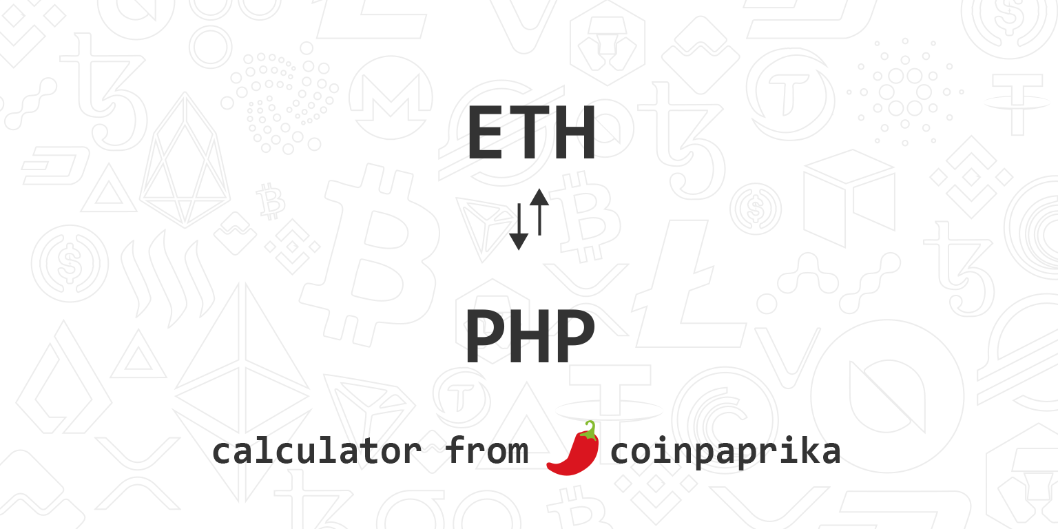 ETH to PHP | Convert Ethereum to Philippine Pesos | Revolut Singapore