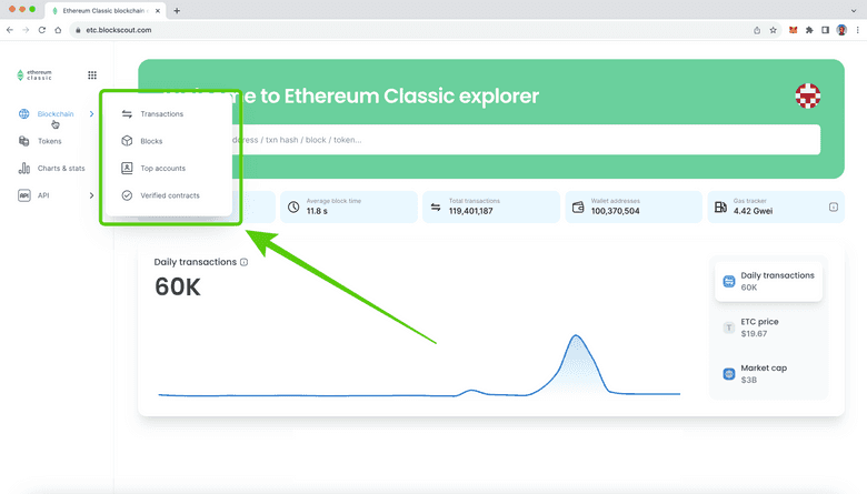 Ethereum Classic Kotti Testnet Faucet