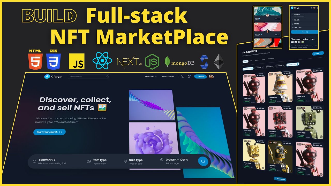 Build an NFT Marketplace Course - Moralis Academy