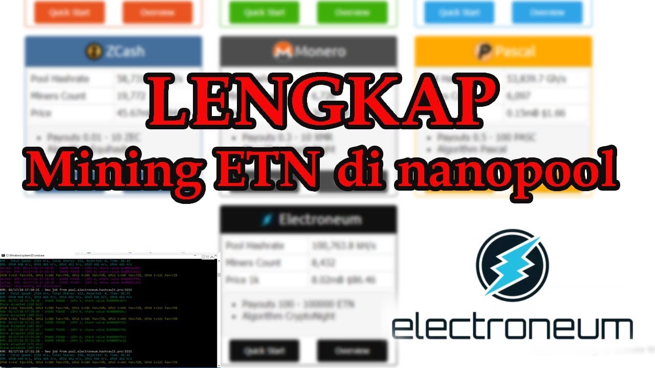 Electroneum ETN mining pool Easyhash Pro | CryptUnit