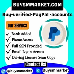 Buy Verified PayPal Accounts - % USA & UK Verified