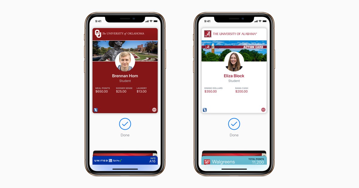 Apple brings contactless student IDs on iPhone and Apple Watch to more universities - Apple