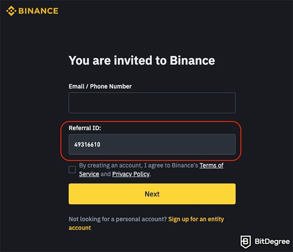 Binance Exchange referral code. · Issue # · ccxt/ccxt · GitHub