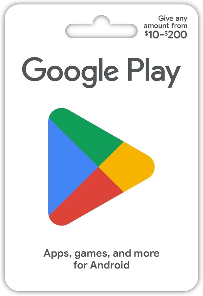 Buy Google Play Card Online | Baxity Store