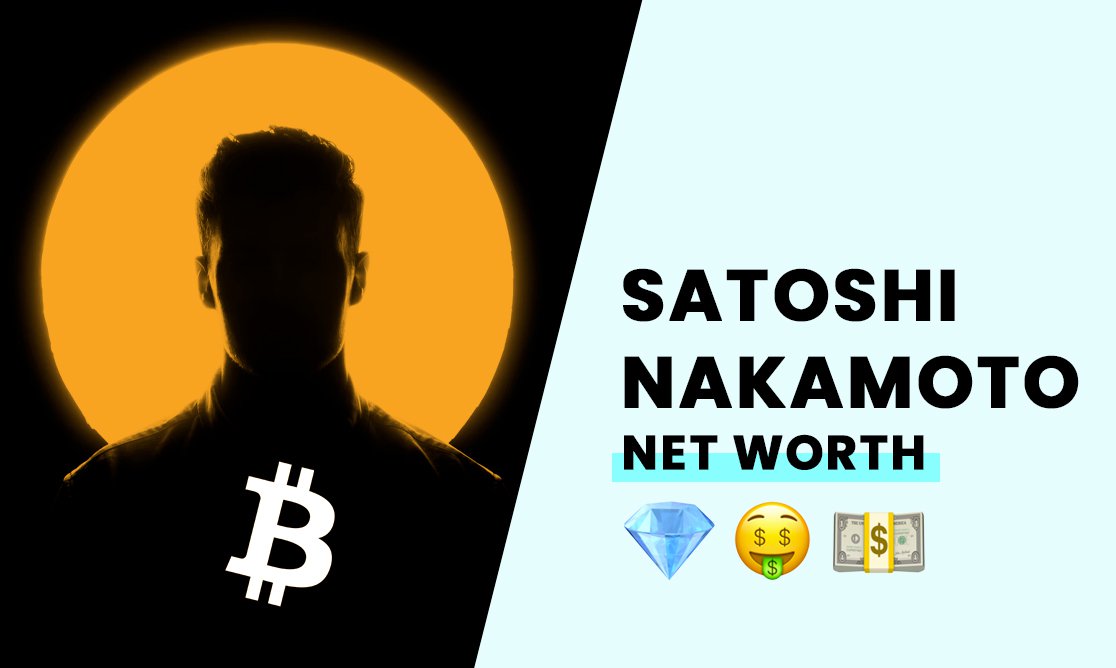 Satoshi Nakamoto Net Worth—How Rich Is the Inventor of Bitcoin? | CoinCodex