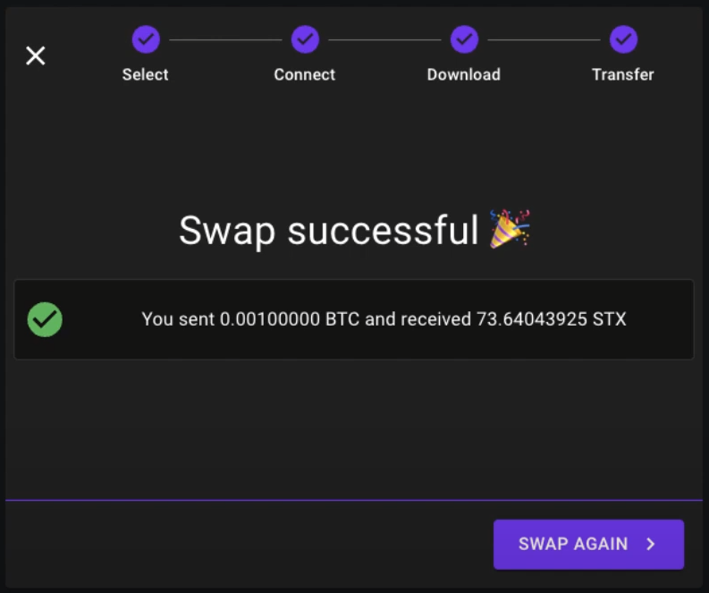 Exchange Blockstack (STX) | SwapSpace Exchange Aggregator