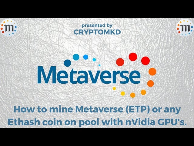 Metaverse (ETP) Ethash | Mining Pools