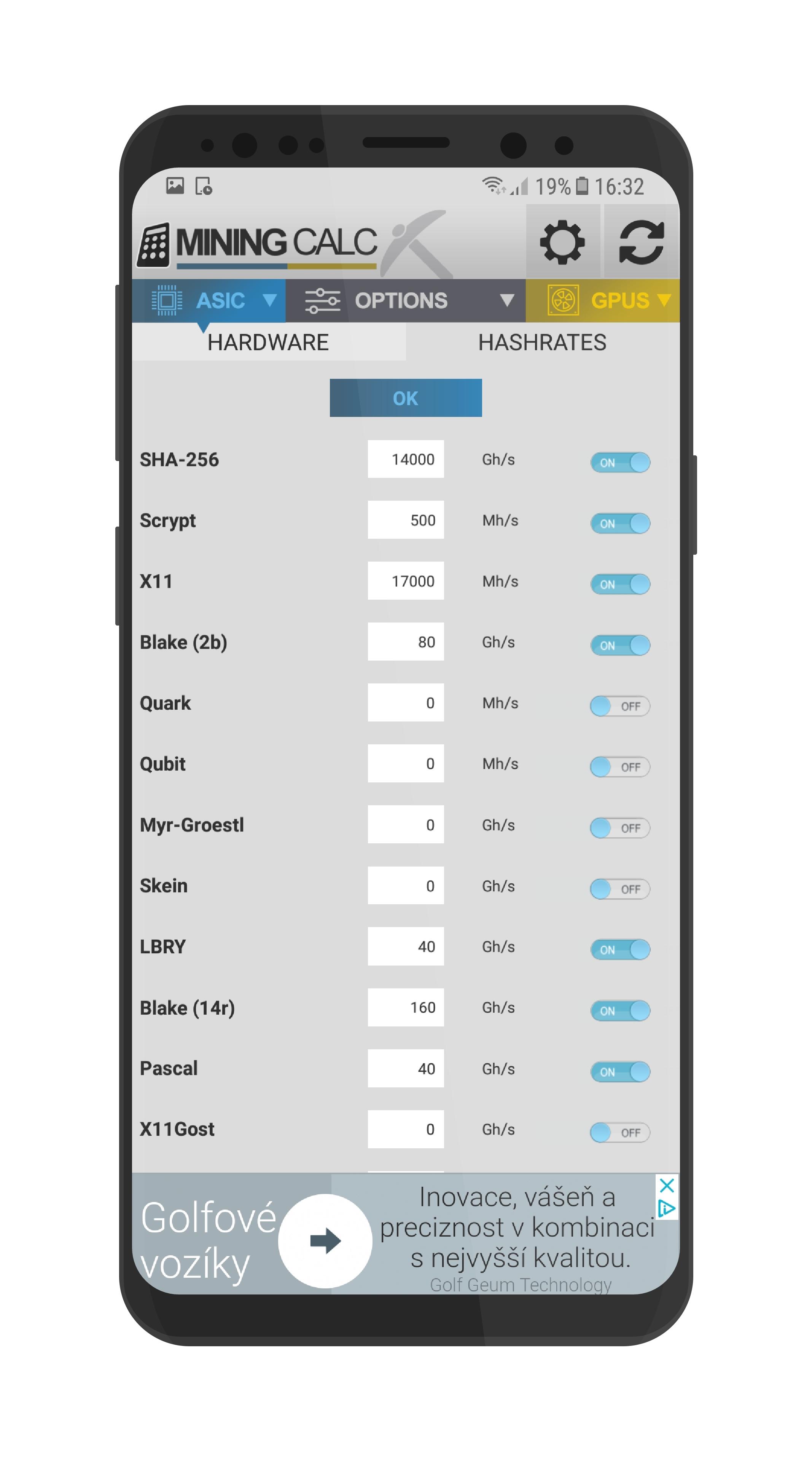 CPU calculator for crypto mining - cryptolog.fun