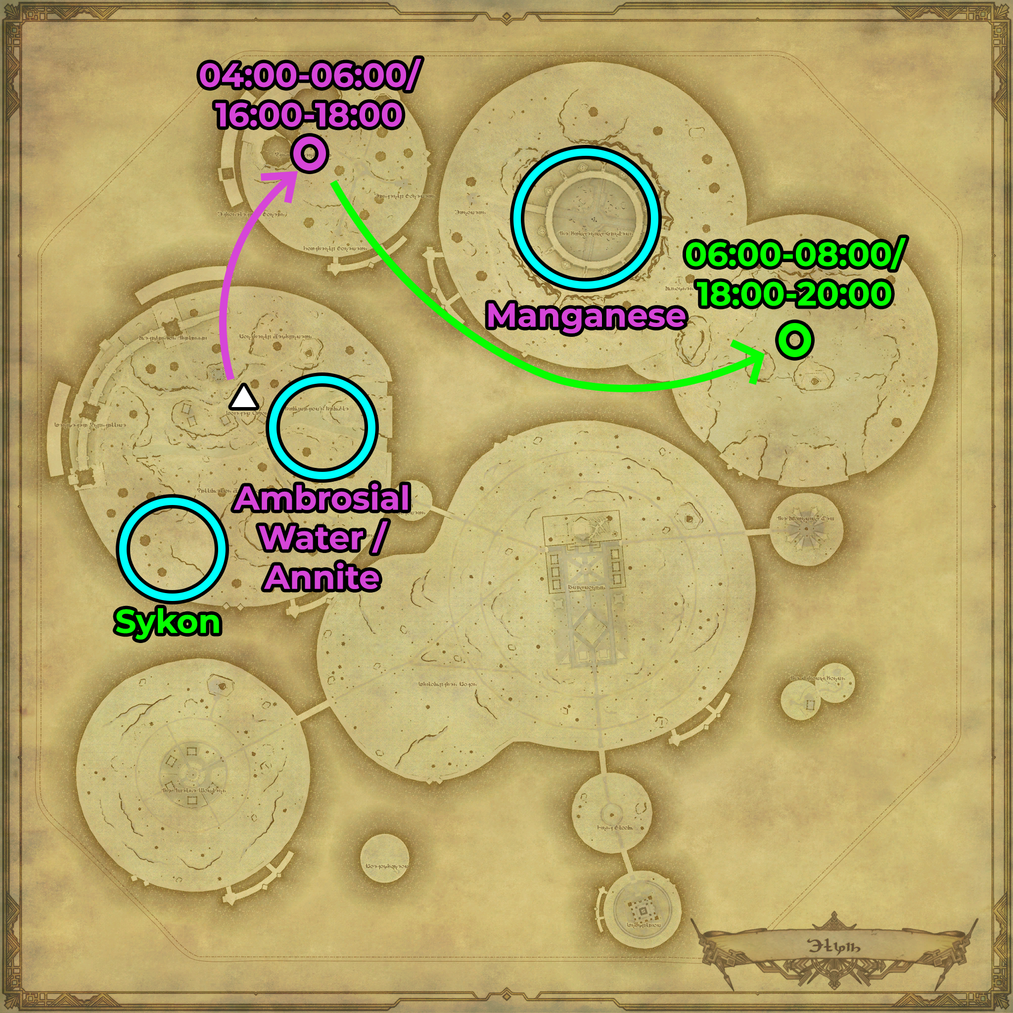 FFXIV Guide: Locations for gathering new Endwalker Maps | RPG Site