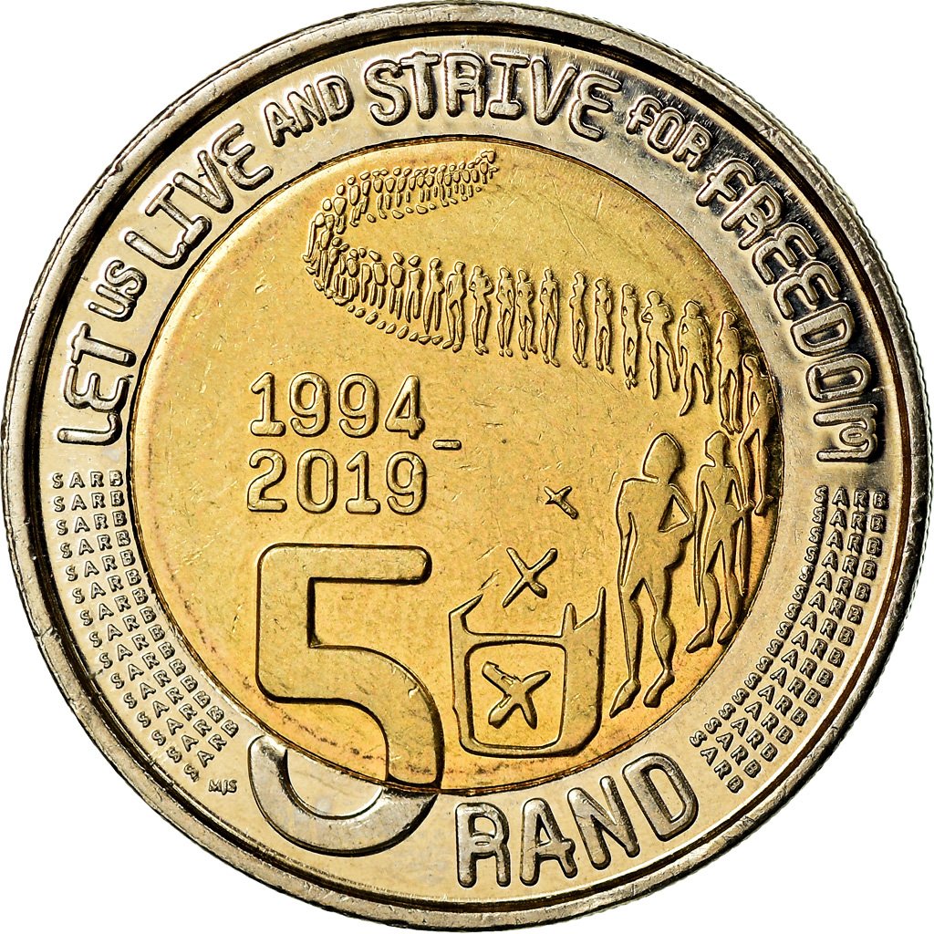 New R5 coins to celebrate the Reserve Bank will be available from 