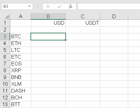 Cryptosheets | Real-time Cryptocurrency Add-In for Excel & Google Sheets