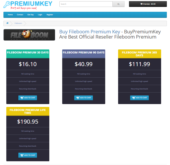 Fileboom Paypal Reseller - Buy Premium Key [FASTDELIVERY]