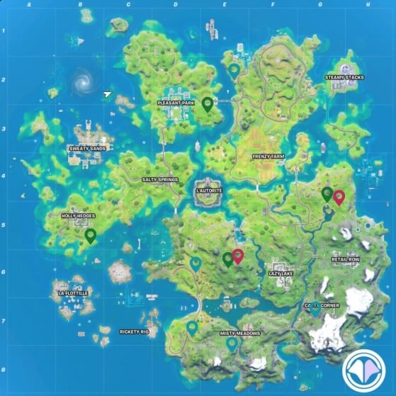 All Fortnite Season 3 Week 4 XP Coin Locations