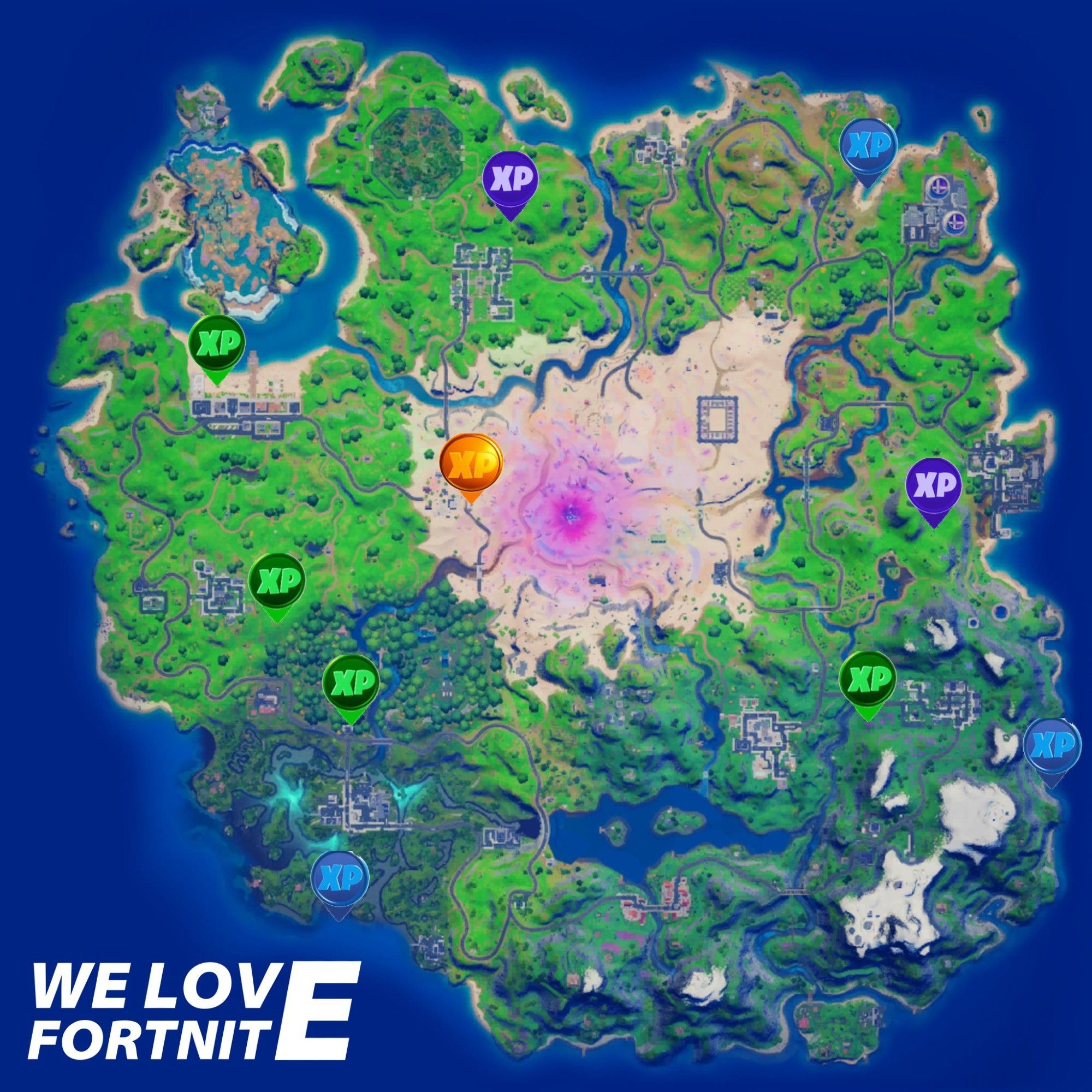 Fortnite: Every XP Coin Location for Week 3