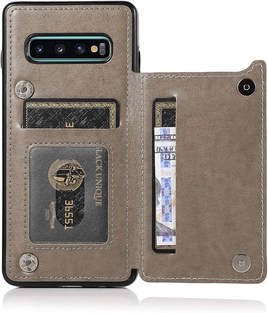 Leather Samsung Galaxy S10 Wallet & Snap-On Cases - Venito – Venito Leather