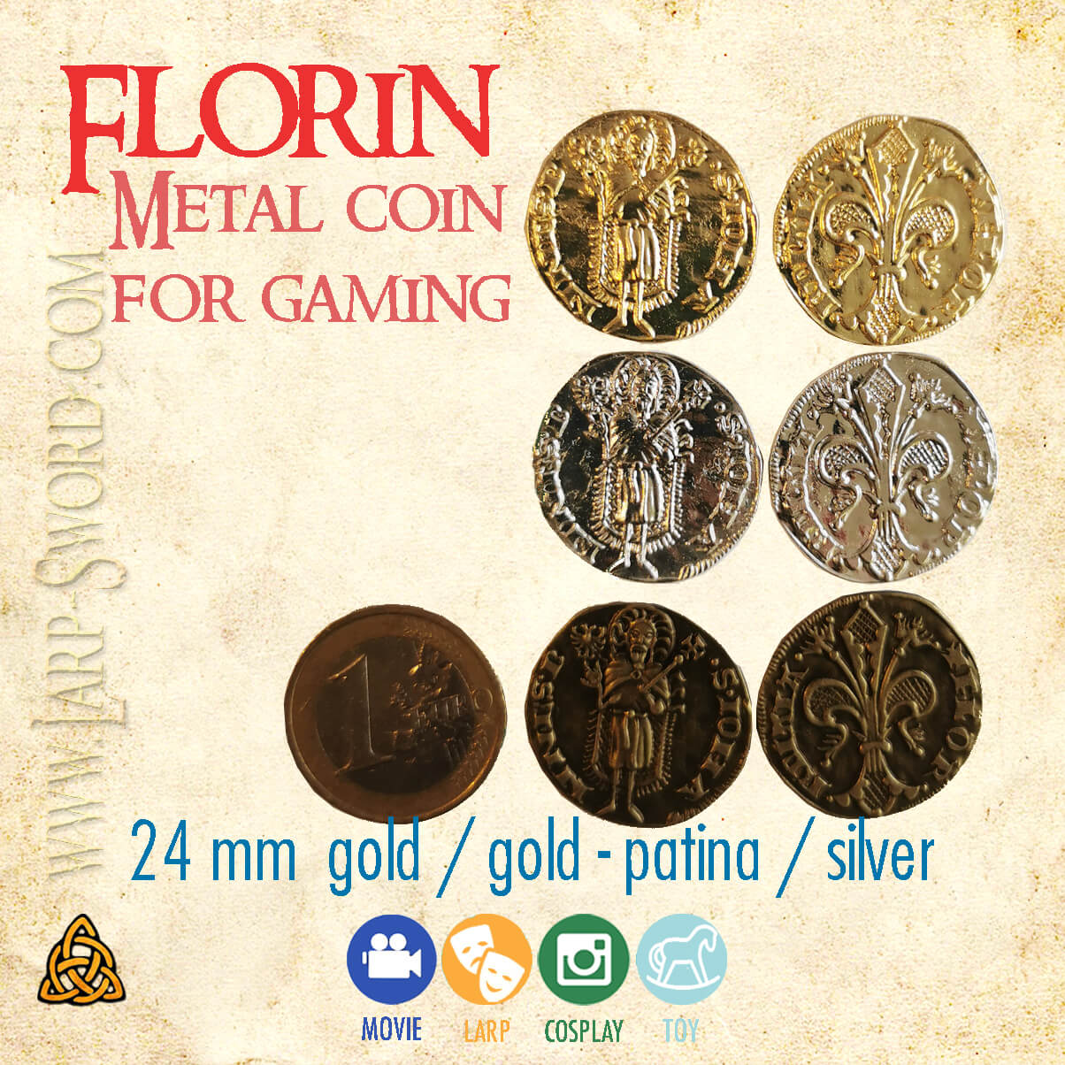 Board Game Currency - Metal Game Coins, Bars, & More – The Broken Token