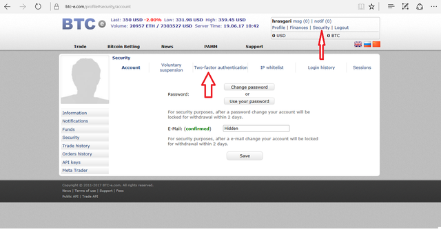 CoinTracking · BTC-E Import