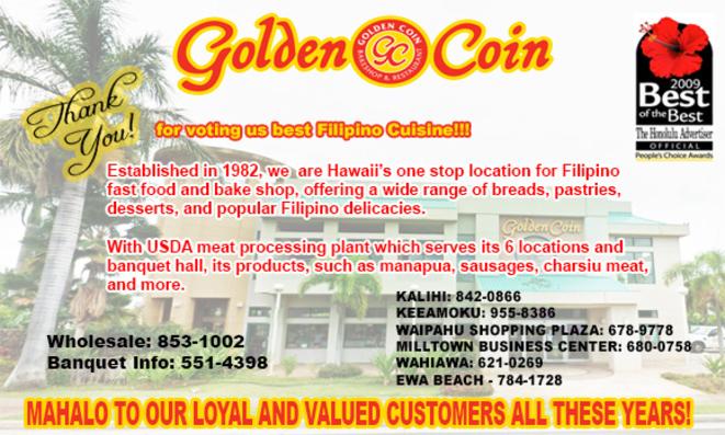 Golden Coin Bake Shop & Restaurant, Wahiawa | Roadtrippers