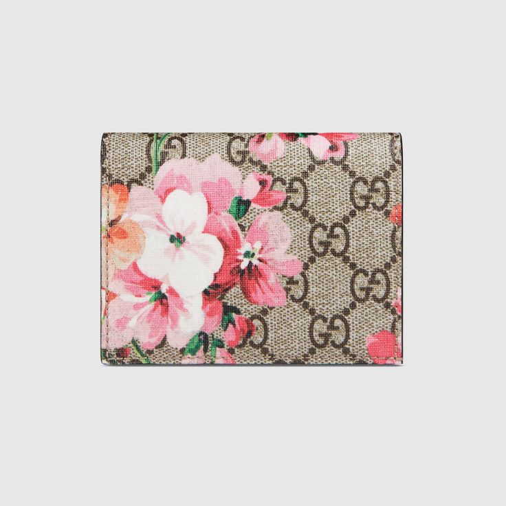 GG Blooms Continental Wallet and Card Case – Keeks Designer Handbags