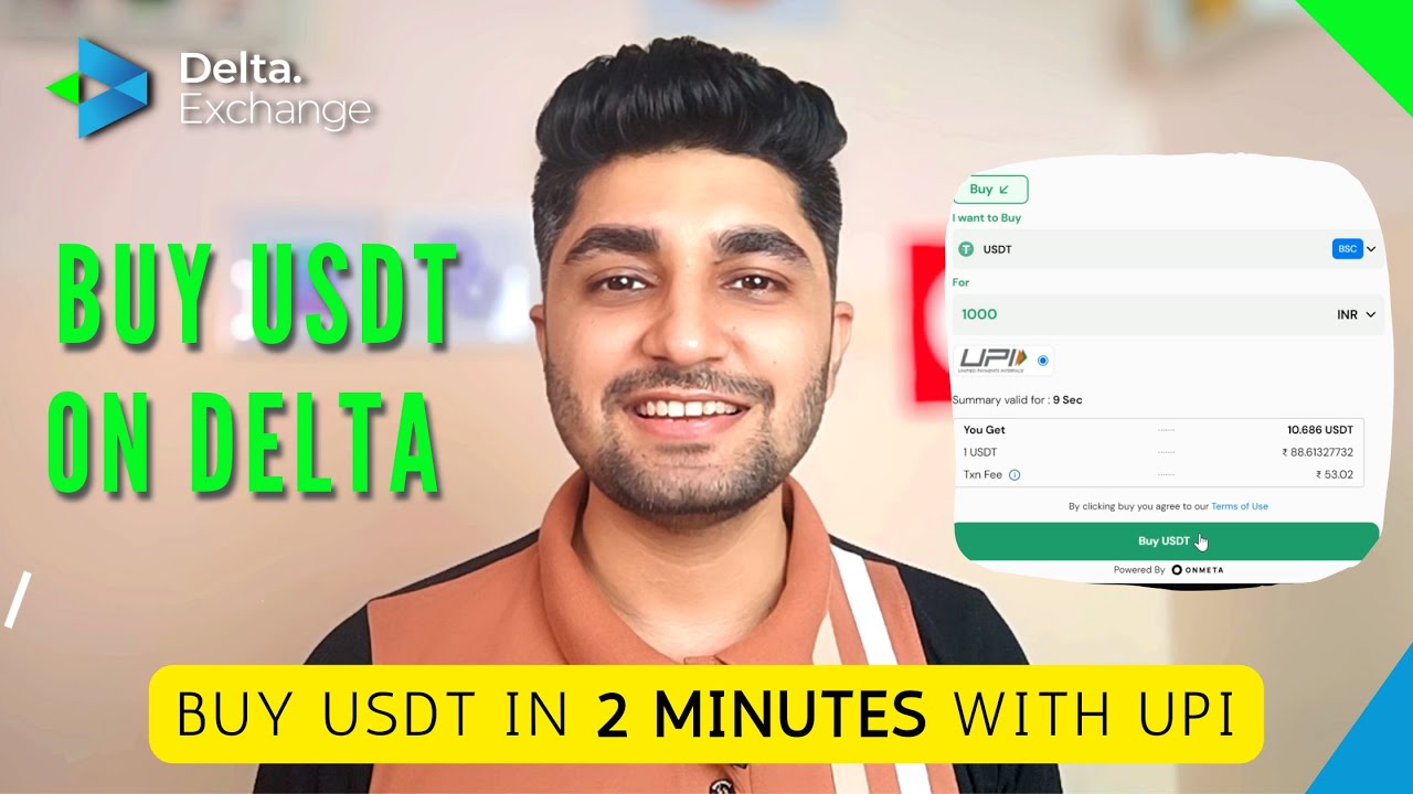 Buy Tether (USDT) in India Anonymously - Pay with Cash Deposit to Bank