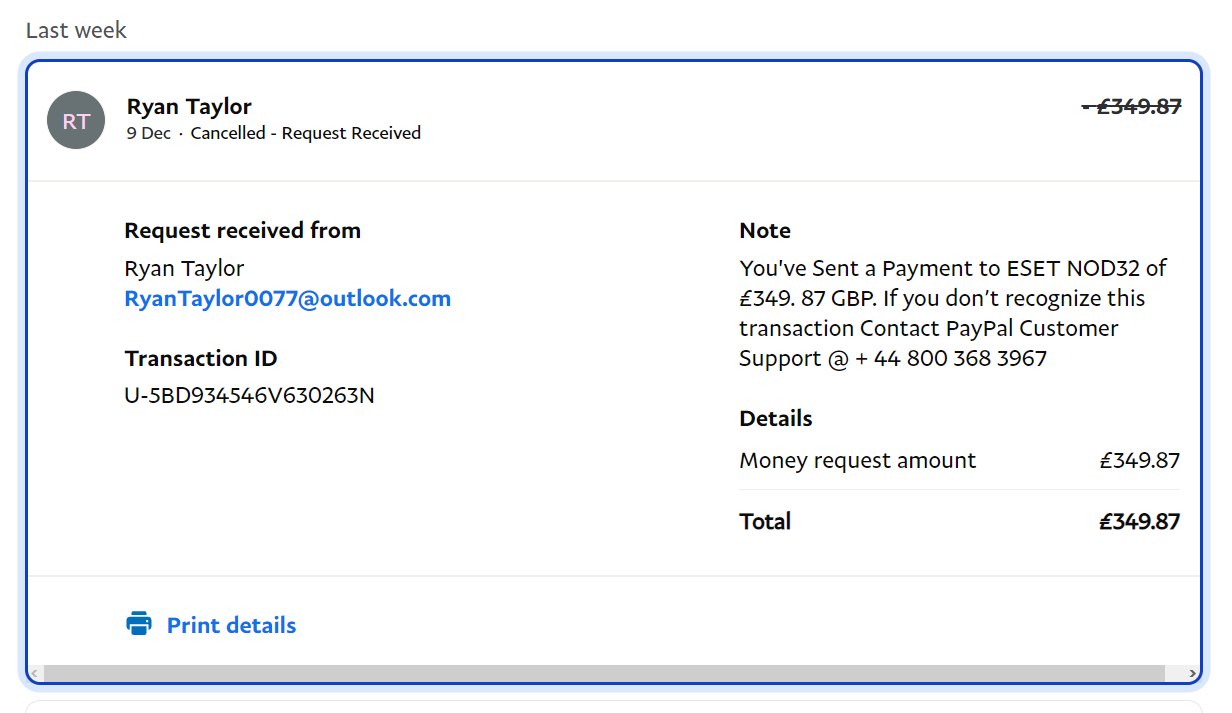 How do I report potential fraud, spoof or unauthorized transactions to PayPal? | PayPal US