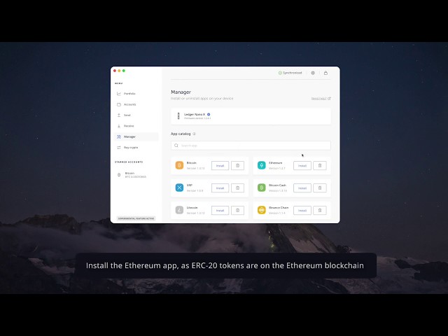 Store and Manage all Ethereum Tokens using Ledger Wallet