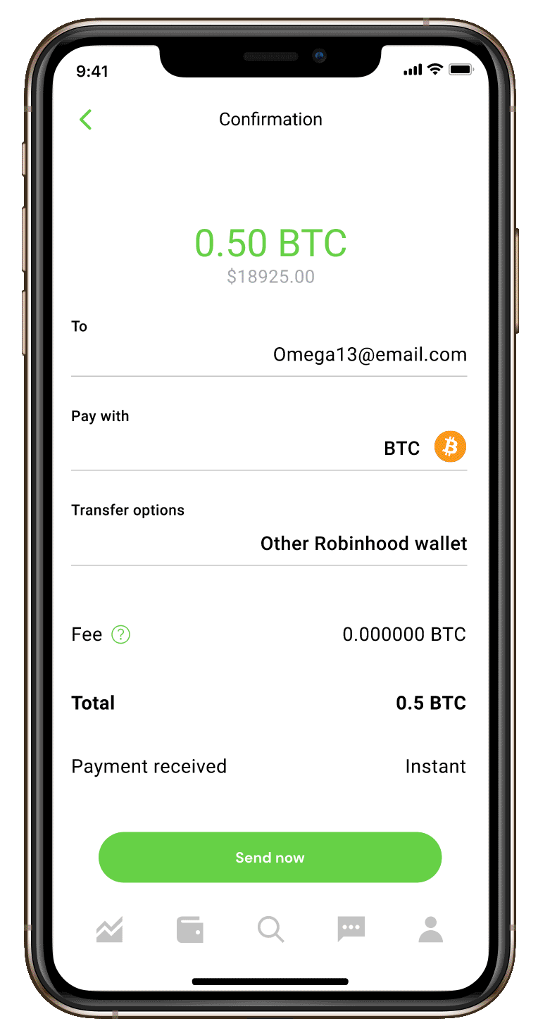 Transfer your assets in | Robinhood