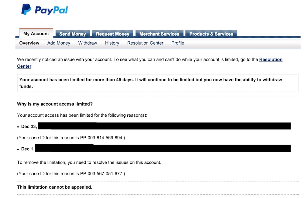 Has PayPal limited your merchant account? We can help! - Alphacomm