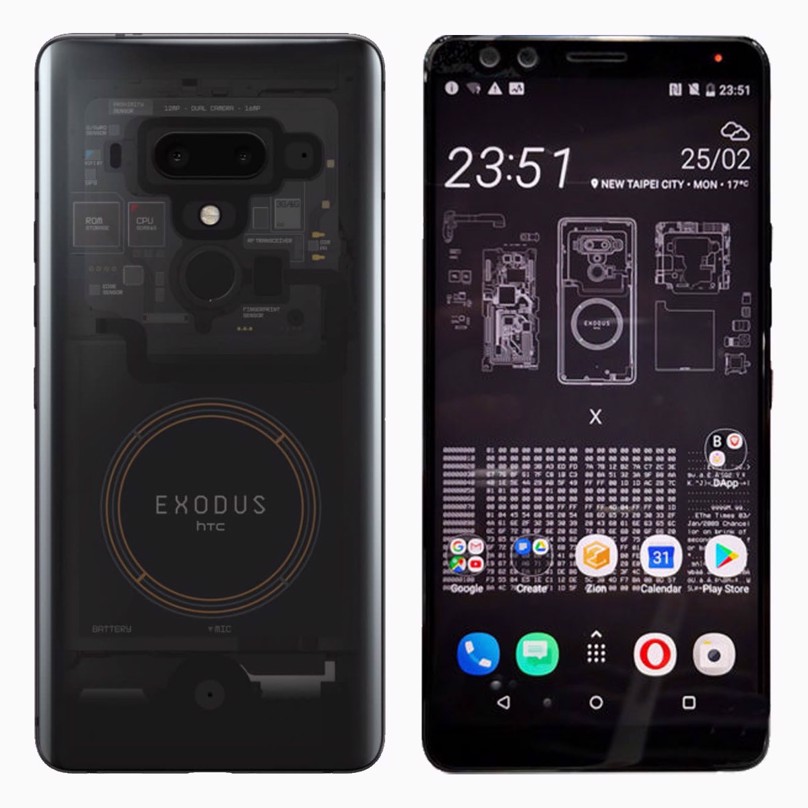 HTC Exodus 1 can now be purchased with real money, for $