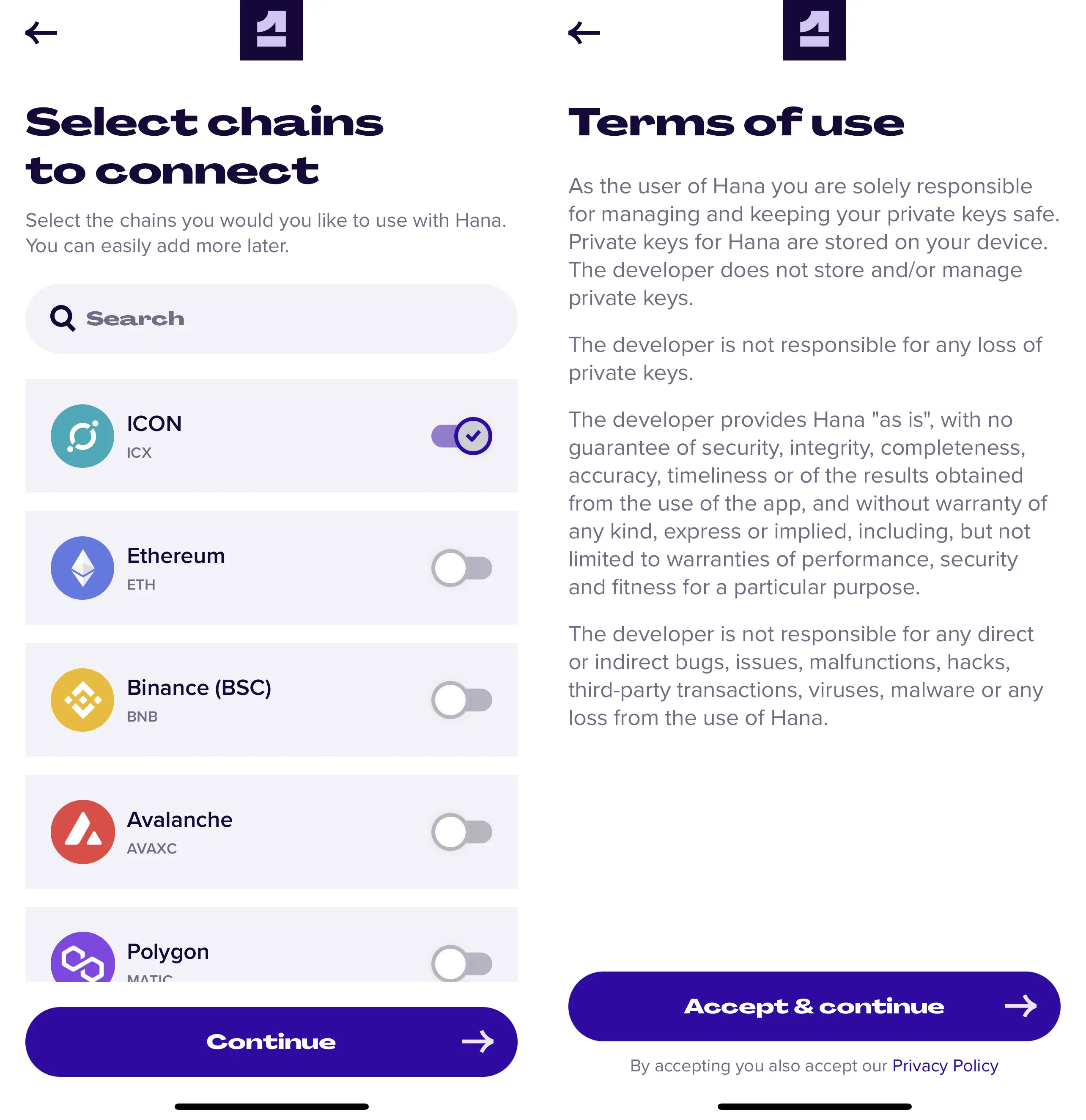 Icon Staking - Coinando