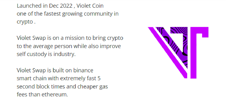 VIOLETTOKEN( VIOLET ) Price and Market Stats | cryptolog.fun