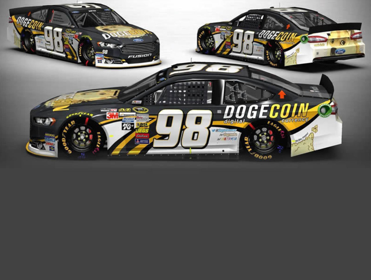 Dogecoin raises $55, to sponsor Nascar driver | Cryptocurrencies | The Guardian