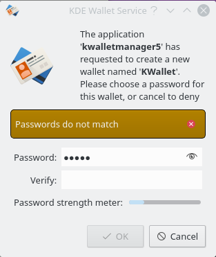KDE Wallet Service - Applications - openSUSE Forums