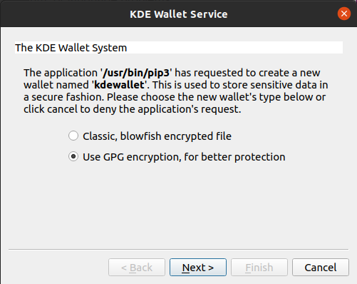 KDE Wallet Service - Install/Boot/Login - openSUSE Forums