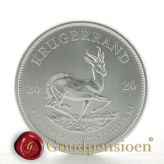 1 oz Krugerrand Silver Coin | Bitgild