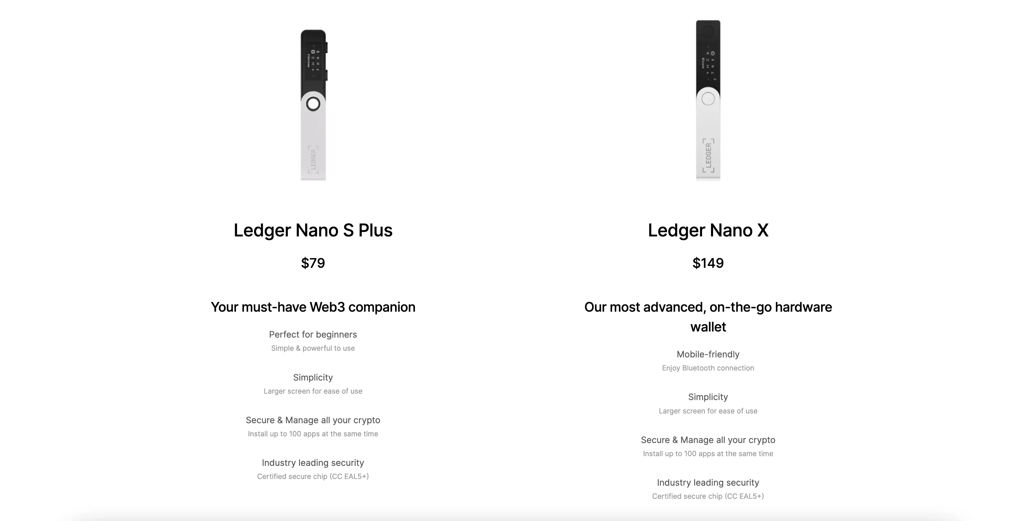 Ledger Nano S Plus vs X: Which is best for you in ?