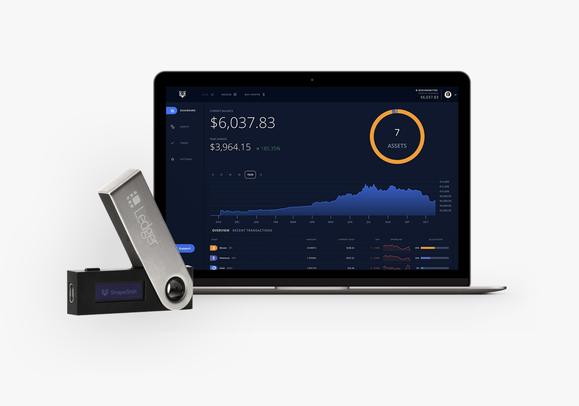 Now Launching: Ledger Hardware Wallet in the ShapeShift Platform