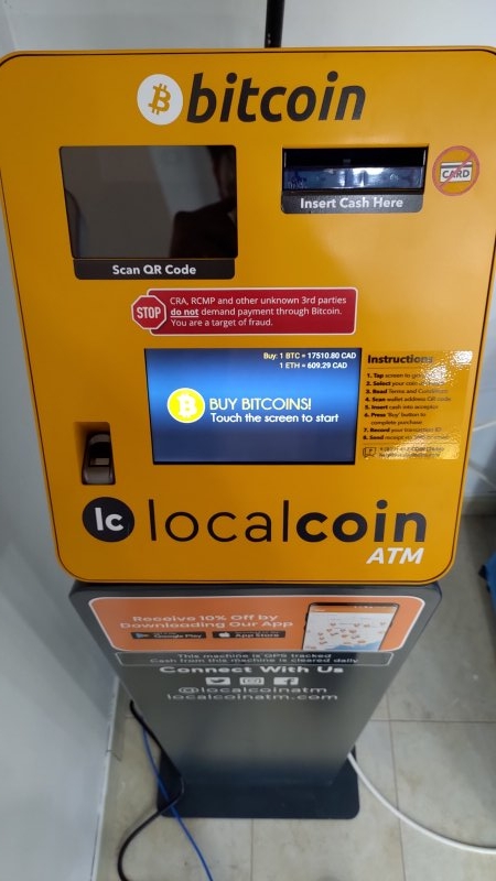 Bitcoin ATM near you - ChainBytes